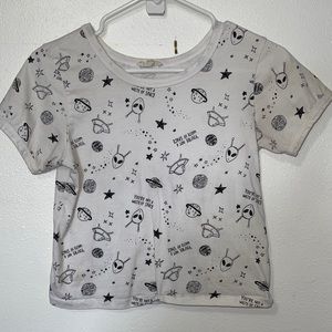 Space boxy shirt